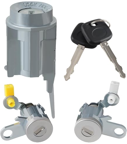 Amazon.com: Toyota 69055-0C010 Ignition Door Lock Cylinder and Key